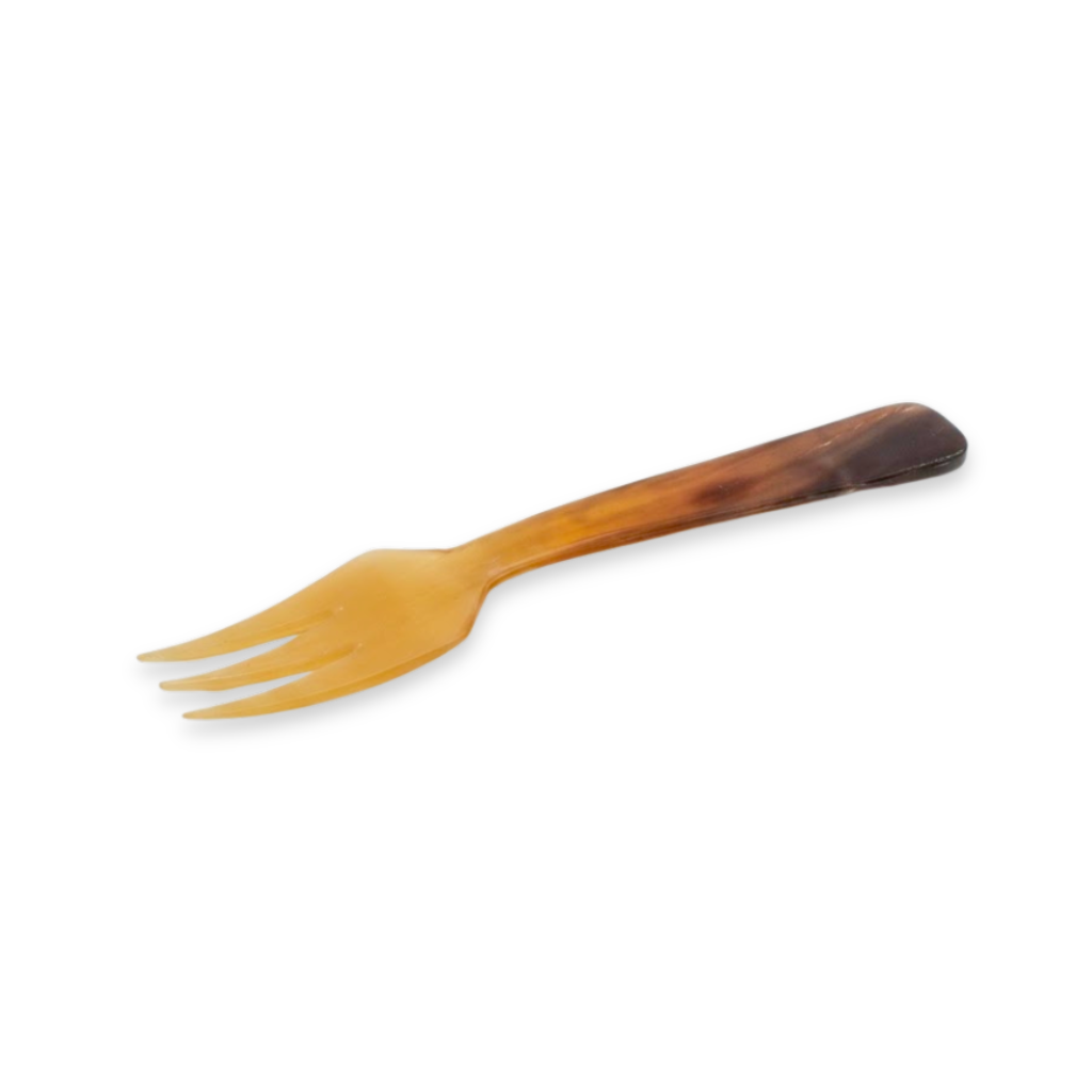 Handcrafted Horn Salad Fork